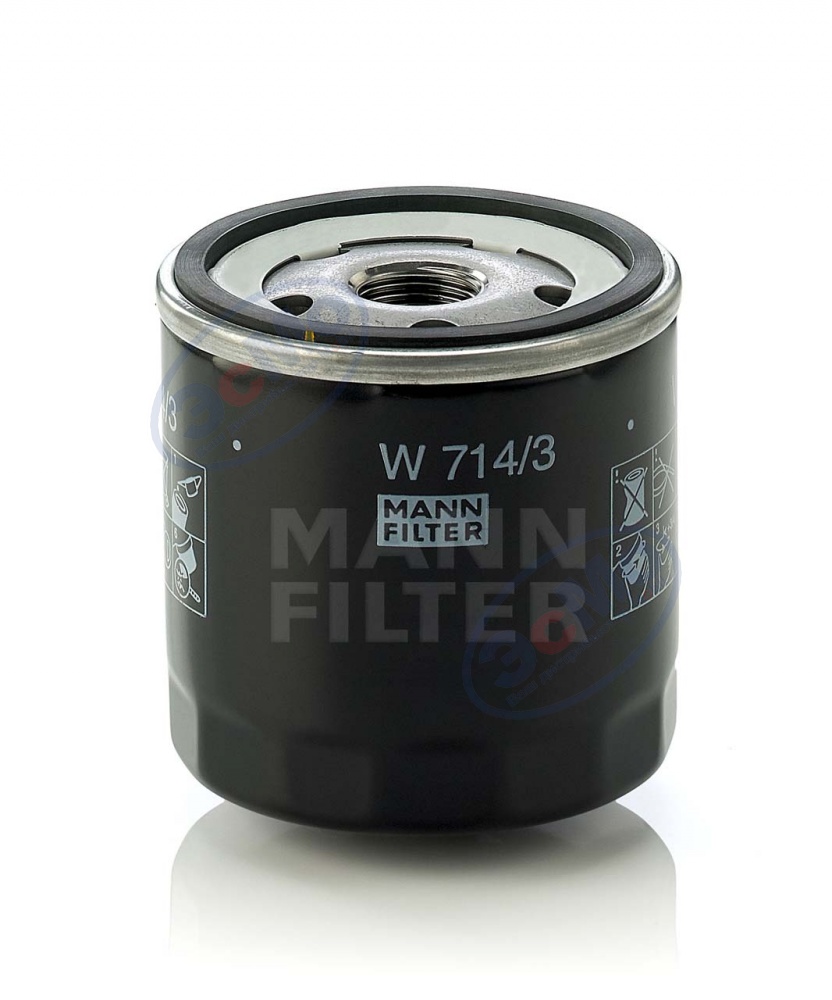 Фильтр масляный (MANN) W 714/3