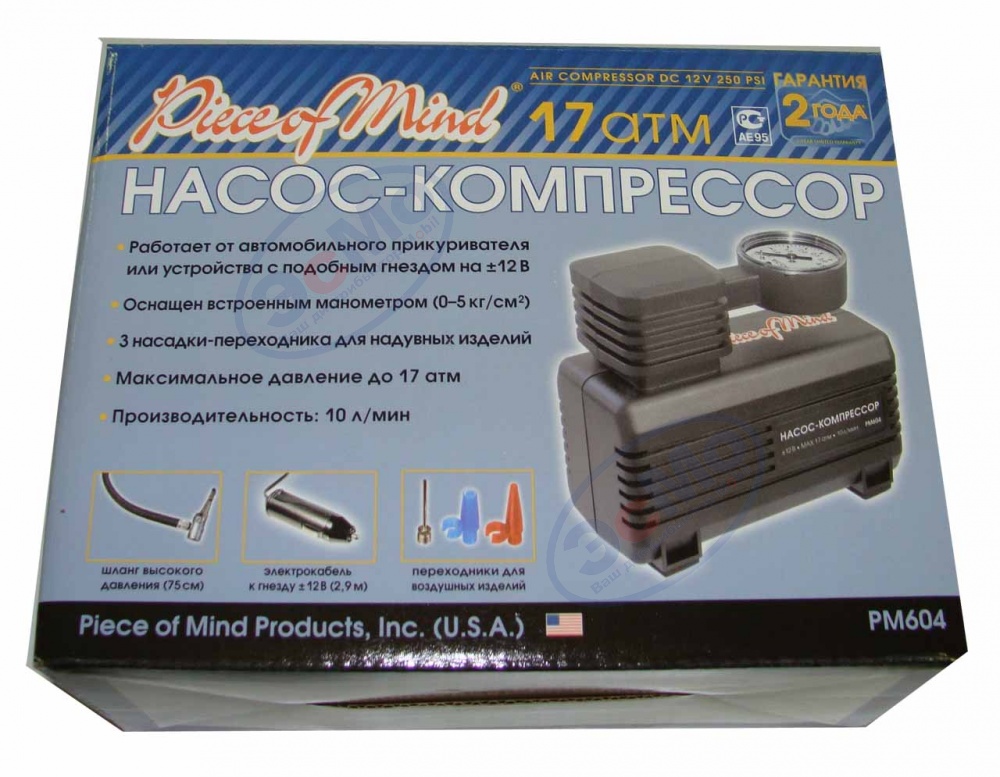 Компрессор PM 604 с манометром