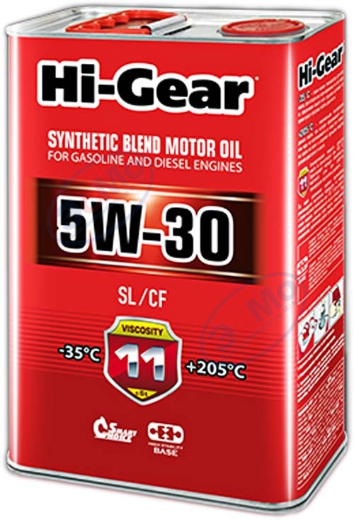 Моторное масло Hi-Gear 5W30  п/синт 4л
