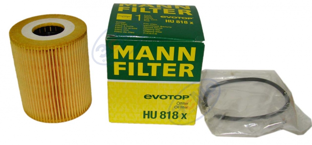 Фильтр масляный (MANN) HU 818 x  BMW, Land Rover, Opel