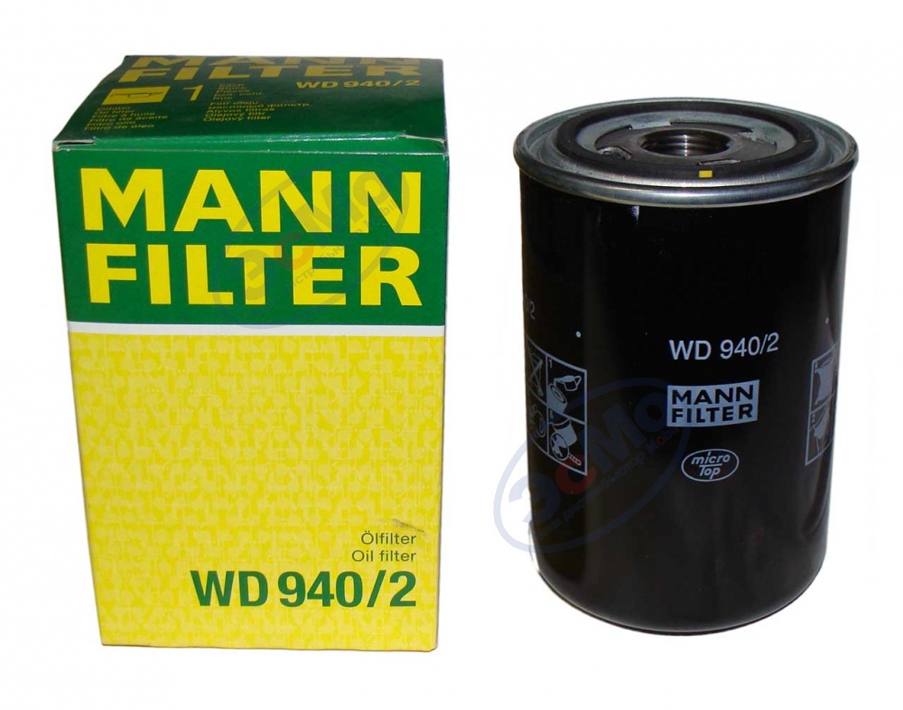 Фильтр масляный (MANN) WD 940/2