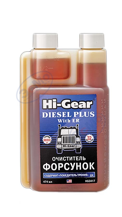 Очиститель форсунок дизеля 474 мл (Hi-Gear) HG3417 с ER с дозатором