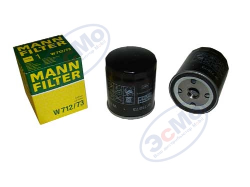 Фильтр масляный (MANN) W 712/73 Ford, Mazda