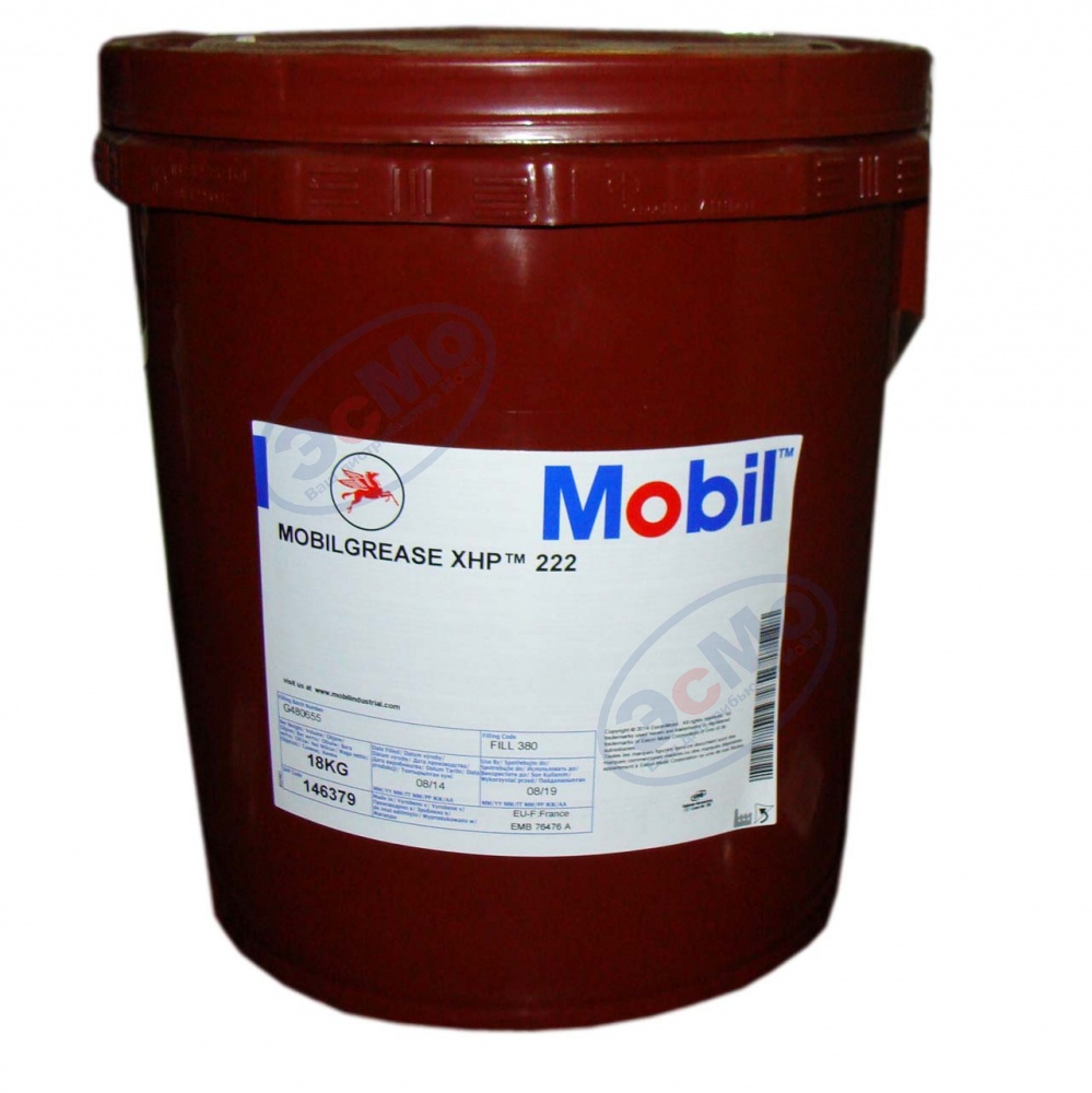 Смазка для электромоторов Mobil SHC polyrex 222  16 кг