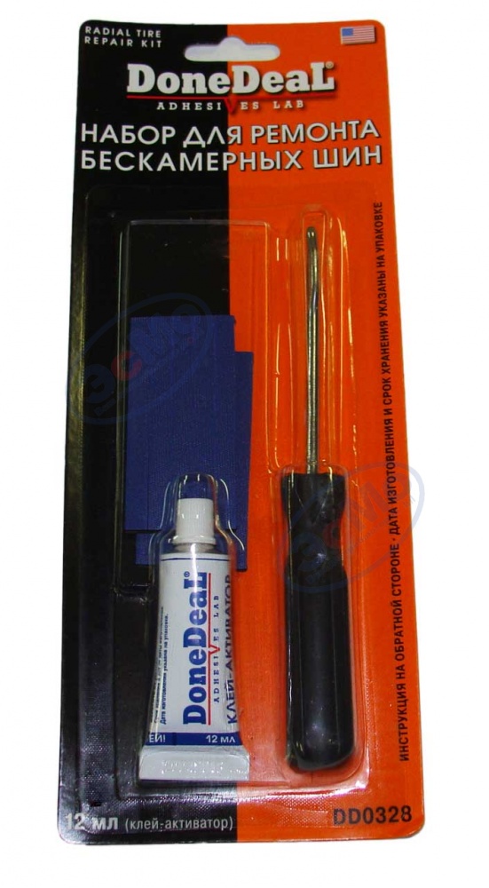 Набор для ремонта бескамерных шин DD 0328 