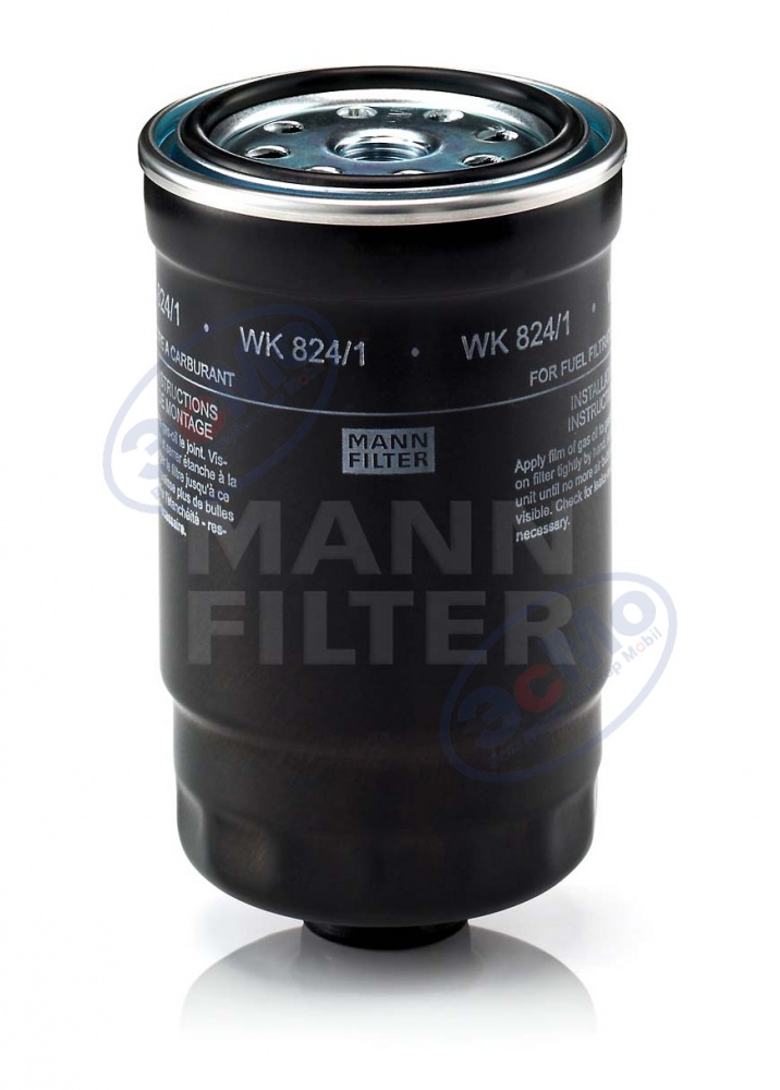 Фильтр топливный (MANN) WK 824/1 Hyundai, KIA