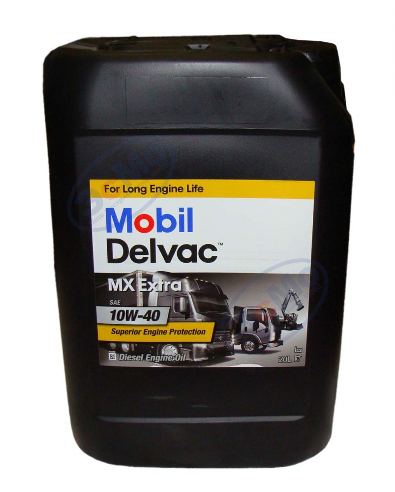 Моторное масло Mobil Delvac MX Extra 10W40  20 л