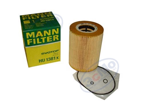 Фильтр масляный (MANN) HU 1381 x MAN