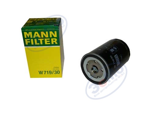 Фильтр масляный (MANN) W 719/30 (10)  VAG