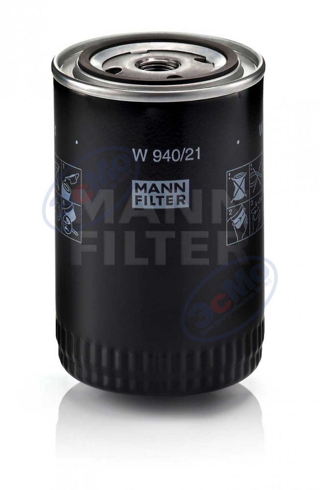 Фильтр масляный (MANN) W 940/21