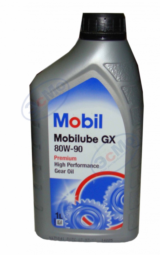 Трансмиссионное масло 80W90 GL-4 Mobilube GX  1 л