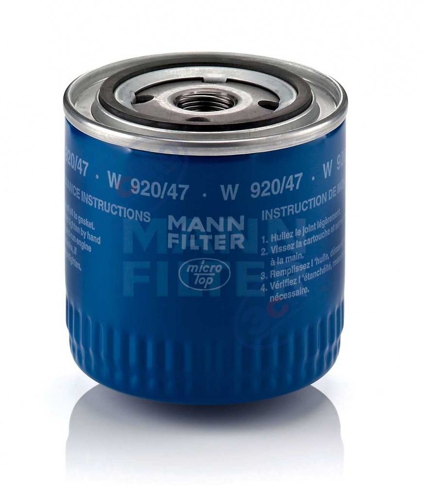 Фильтр масляный (MANN) W 920/47 Jeep