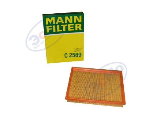 Фильтр воздушный (MANN) C 2569 Fiat