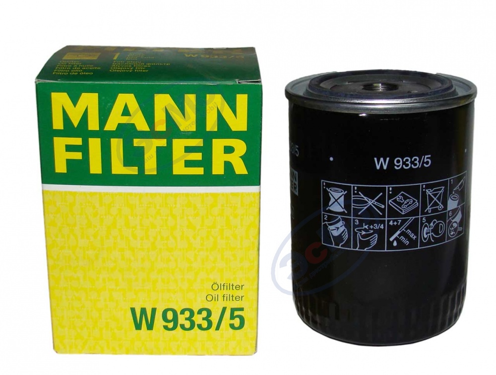 Фильтр масляный (MANN) W 933/5