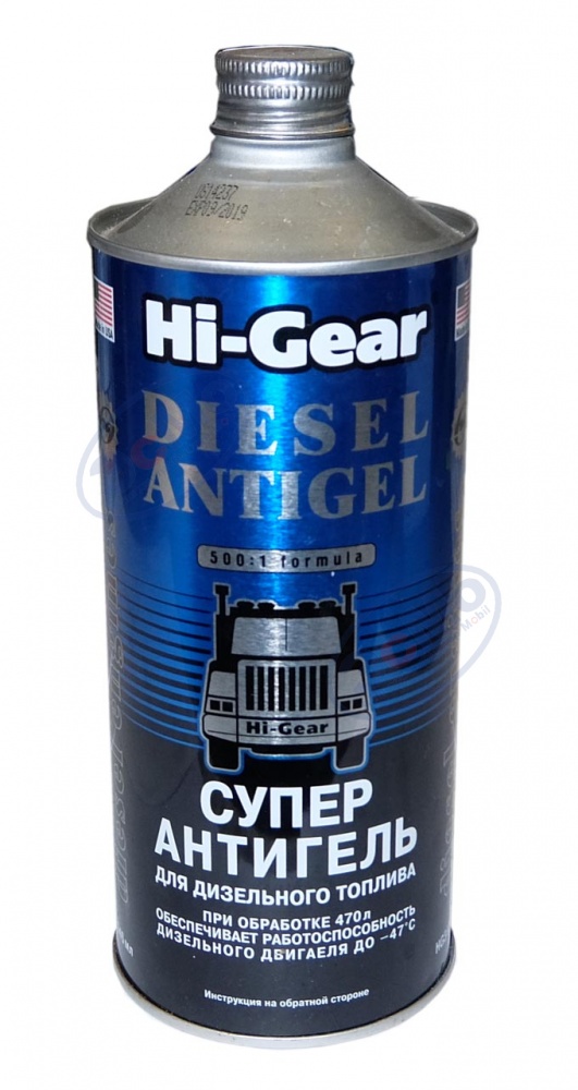 Антигель для диз/топлива 946 мл (Hi-Gear) HG3427 суперантигель (уценка)