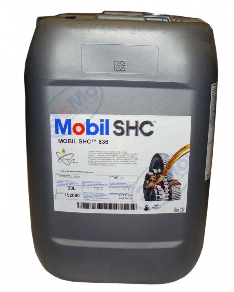 Редукторное масло Mobil SHC 636  20 л
