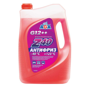 Антифриз AGA G12++ 5кг (AGA002z) (красный)