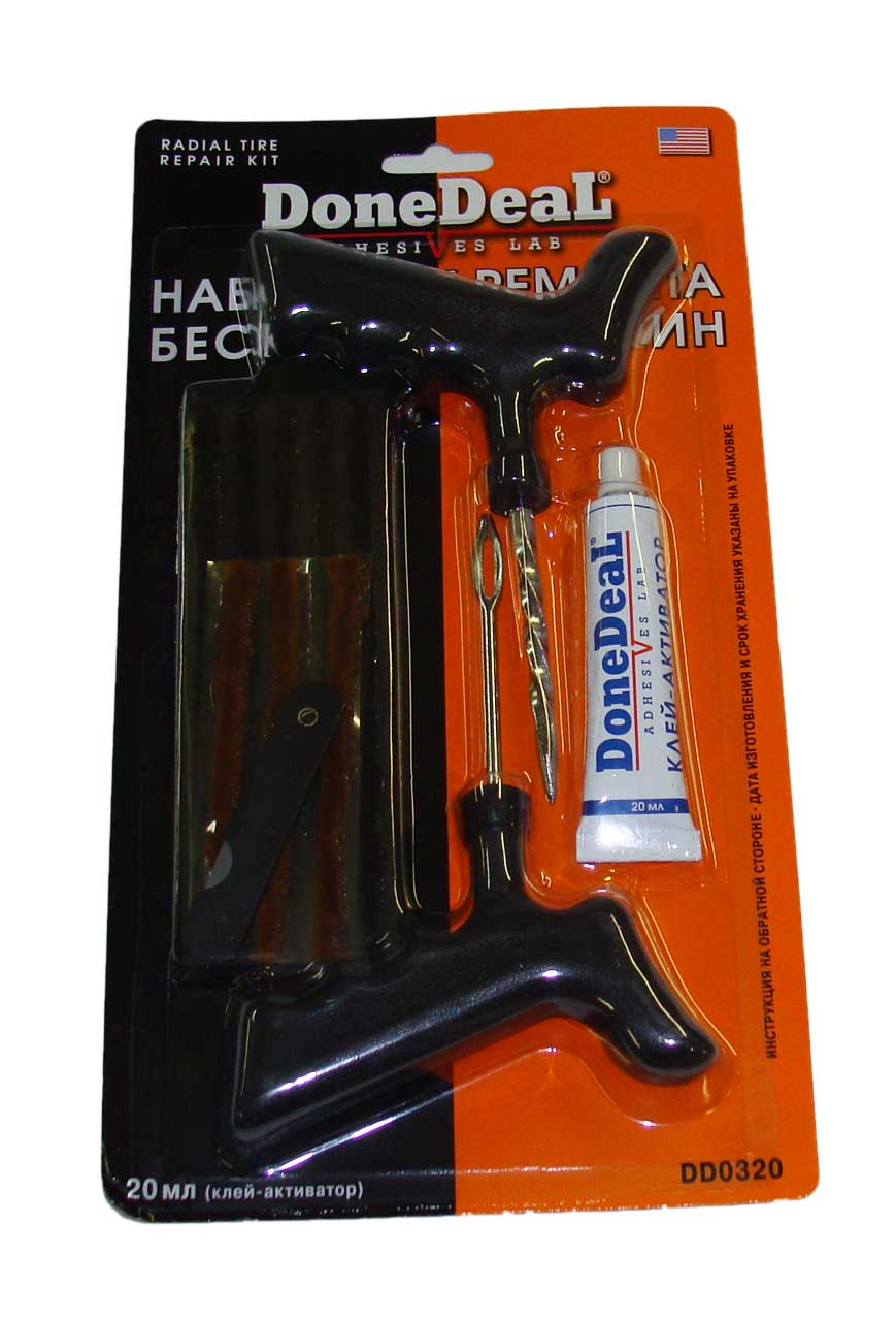 Набор для ремонта бескамерных шин DD 0320