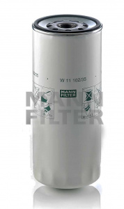 Фильтр масляный (MANN) W 11 102/35 (W 11 102/11) Iveco, Mack, Renault