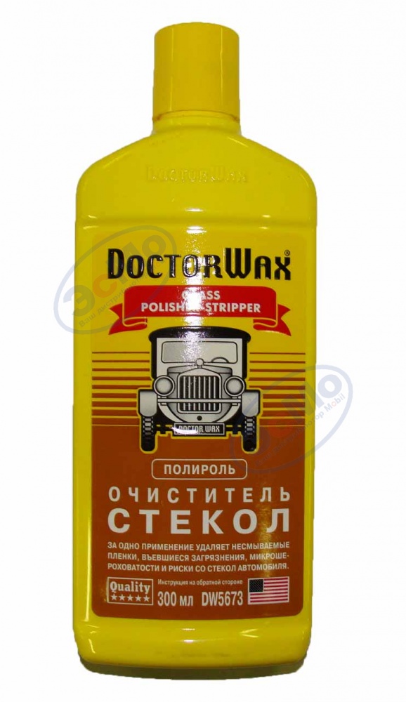 Очиститель стекол, полироль 300 мл (Doctor Wax) DW5673