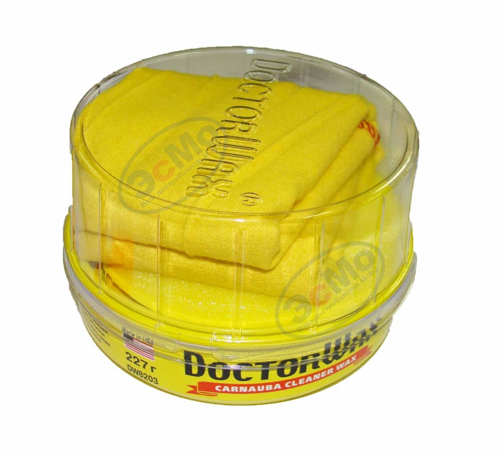 Полироль кузова с карнаубой 227 гр (Doctor Wax) DW8207 для старых покрытий