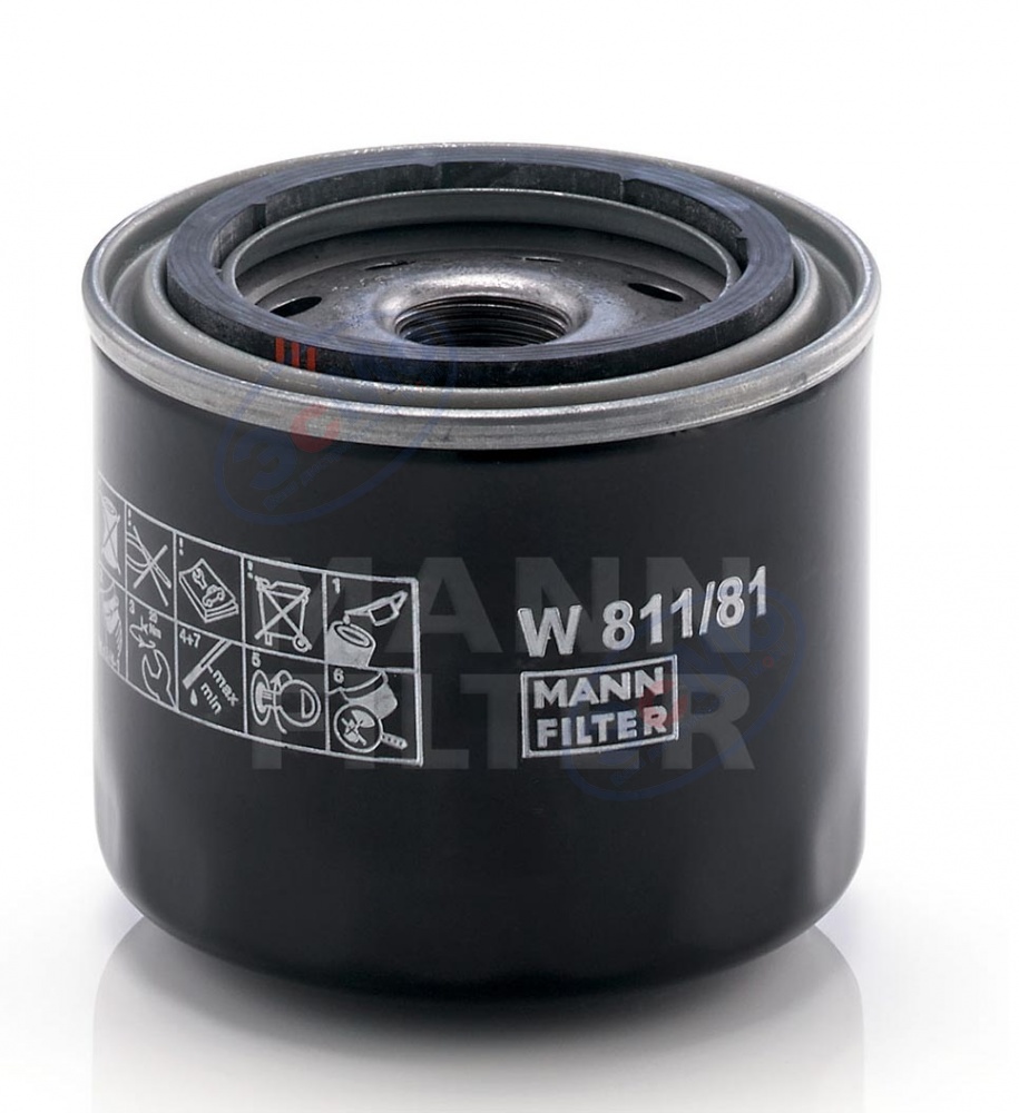 Фильтр масляный (MANN) W 811/81