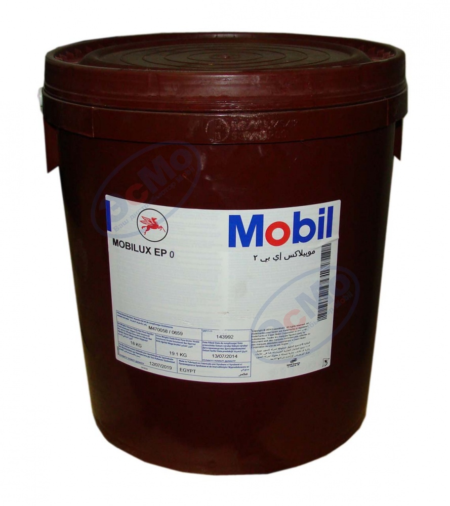 Смазка литиевая Mobilux EP 0  18 кг