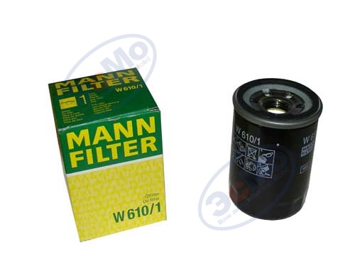Фильтр масляный (MANN) W 610/2 Ford, Kia Motors, Mazda