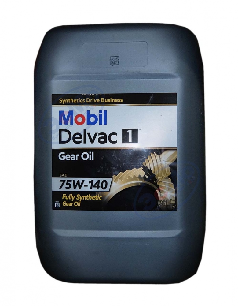 Трансмиссионное масло 75W140 GL-5 Mobil Delvac 1 GO  20л (синт)
