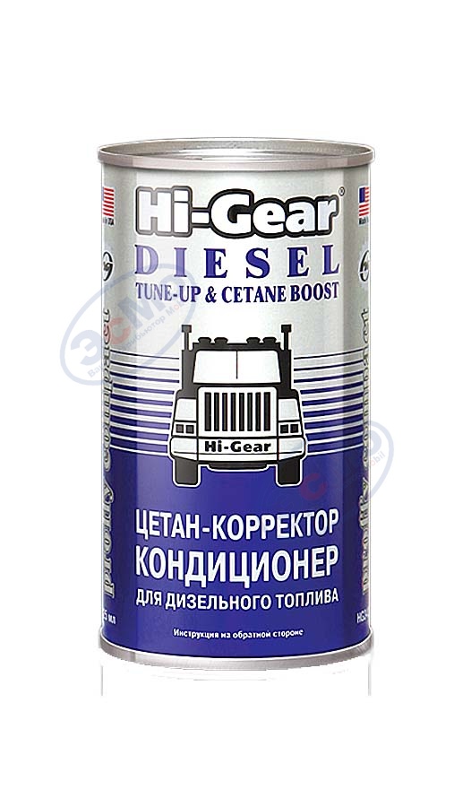 Цетан корректор 325 мл (Hi-Gear) HG3435 кондиционер для дизеля
